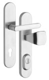 Okucia zabezpieczające ROSTEX BK RX 1-50 EXCLUSIVE IV klasa (CHROMOWA STAL NIERDZEWNA) - ROSTEX Błyszcząca chromowana stal nierdzewna