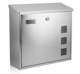 Skrzynka pocztowa RICHTER BK.703.GZ.N (STAL NIERDZEWNA) - RICHTER Matowa stal nierdzewna