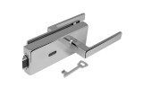 Szkło MP LOCK z klamką SONIA 4025 - BB (OC - Chrom polerowany) - MP OC (błyszczący chrom)