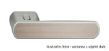 Okucia drzwiowe TWIN ALLEGRA 1618 FAST LOCK (XR) - Twin XR (stal nierdzewna)