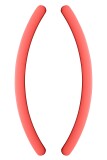 Klamka do drzwi przesuwnych MP ONE - para (Czerwony mat) - długość 375 mm - MP červená