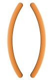 Klamka do drzwi przesuwnych MP ONE - para (Pomarańczowy mat) - 375 mm - MP Oranžová