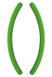 Klamka do drzwi przesuwnych MP ONE - para (Zielony mat) - 375 mm - MP Zelená
