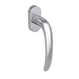 Klamka do okien Euro MP GK - DK - ULMER - R (BN - Stal nierdzewna szczotkowana) - MP BN (stal nierdzewna szczotkowana)