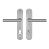 Okucia zabezpieczające MP MPK - SECURO A01 PLUS - SO FAVORIT (F9 - Stal nierdzewna anodowana) - z osłoną - MP F9 (aluminium, stal nierdzewna)