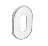 Rozeta drzwiowa MP VM - 4UOR (OC - Chrom błyszczący) - MP OC (błyszczący chrom)