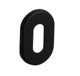 Rozeta drzwiowa MP VM - 4UOR (BS - Czarny mat) - MP BS (czarny matowy)