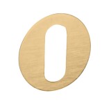 Rozeta drzwiowa MP VM - 1R (OLM - Złoty mat) - poseł Zlata