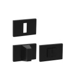 Rozeta drzwiowa MP TI - RT5 (BS - Matowa czerń) - MP BS (czarny matowy)