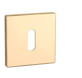 Rozeta drzwiowa MP AS - HR 5S (OLV - Mosiądz lakierowany polerowany) - MP OLS (mosiądz szlifowany i lakierowany)