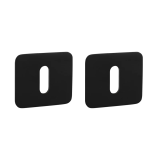 Rozeta drzwiowa do MP GK - ONE - klamka HR (Grafitowa czerń) - MP grafitowo-czarny