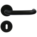 Okucia drzwiowe RICHTER RK.U-FORM (czarne) - RICHTER Czarny matowy