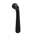 Klamka okienna Euro MP VM - DK - PEPE - R mini (BS - Czarny mat) - MP BS (czarny matowy)