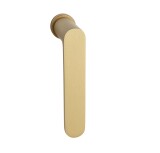 Klamka okienna Euro MP VM - DK - PURE - R mini (OLM - Złoty mat) - poseł Zlata