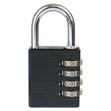 Kłódka aluminiowa kodowa Richter RV.12002.40.CRN - RICHTER czarny