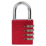 Kłódka aluminiowa kodowa Richter RV.12002.40.CRV - Richter červená