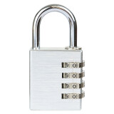 Kłódka aluminiowa kodowa Richter RV.12002.40.STR - Srebro Richtera