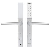 Richter digital door handle DH.S3B-C.STR (silver) - Srebrny proszek RICHTER