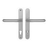 Okucia zabezpieczające MP MPK - SECURO A04 PLUS - USO COSLAN (F9 - Stal nierdzewna anodowana) - z osłoną - MP BN (stal nierdzewna szczotkowana)