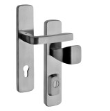 Okucia zabezpieczające ROSTEX BK RX 1 ASTRA 3 klasa (Platinum matt) - Rostex Platina mat