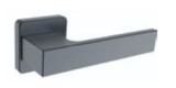 Okucia drzwiowe ROSTEX RAVENA/H (PLATINUM MAT) - Rostex Platina mat