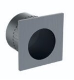 Uchwyt przedni kwadratowy ROSTEX (Platyna mat) - Rostex Platina mat
