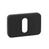 Rozeta drzwiowa MP MPK - PERFECTA - RT (BS - Czarny mat)