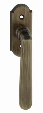 Okno półoliwkowe duże MP Alt Wien (OGR - Polished Brushed Bronze)