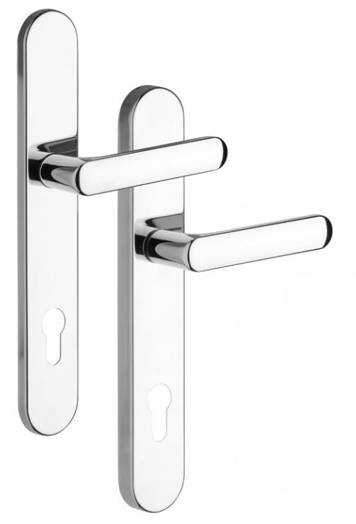 Okucia zabezpieczające ROSTEX RX 807-40 EXCLUSIVE 3 klasa (STAL NIERDZEWNA MATOWA)