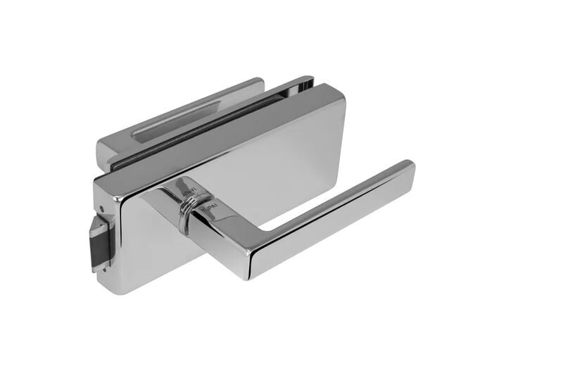 Szkło MP LOCK z klamką SONIA 4014 - bez otworu (OC - Chrom polerowany)
