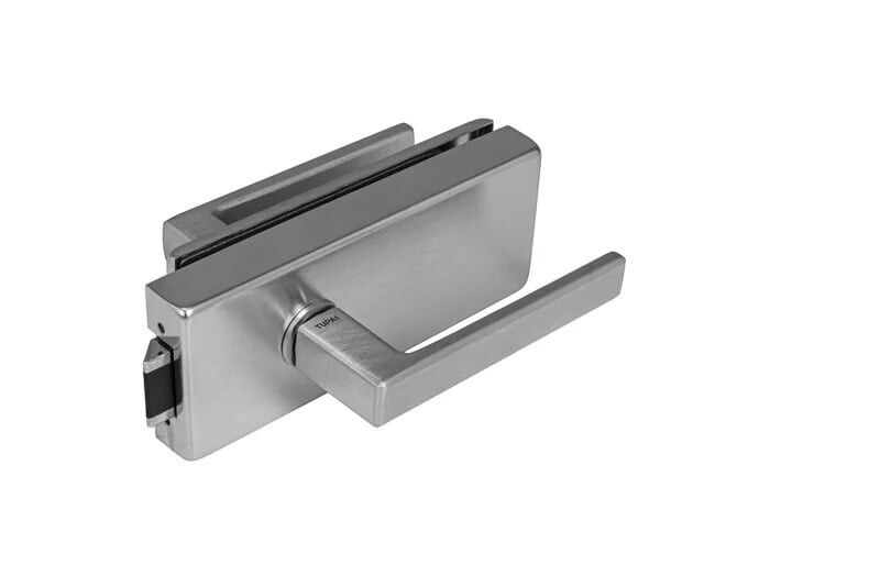 Szkło MP LOCK z klamką SONIA 4014 - bez otworu (OCS - Chrom szczotkowany)
