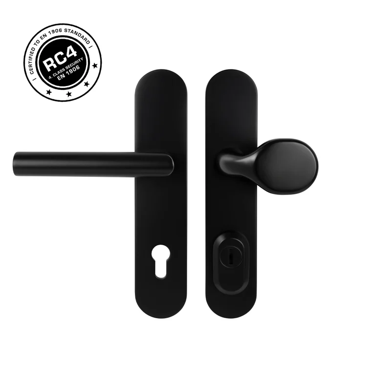 Okucia zabezpieczające MP MPK - SECURO S01 PLUS - SO M1 FAVORIT (BS - Czarny mat)