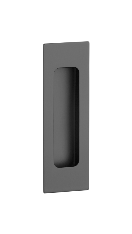 Zawiasy do drzwi przesuwnych MP SH - 1716 - bez otworu (BS - Czarny mat)