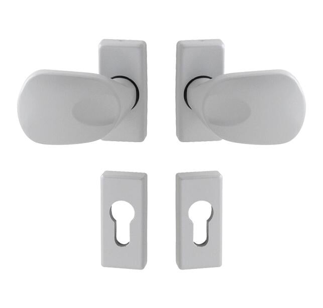 Klamka MP WA - FELIX - UR Silver (RAL 9006)