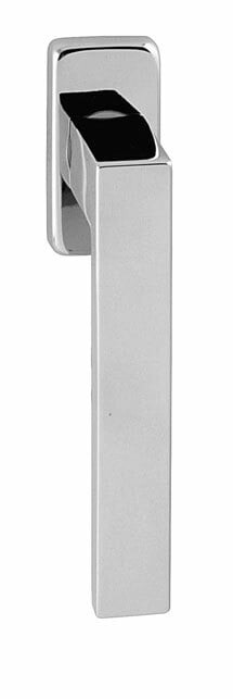 Klamka okienna Euro MP TI - DK - KWADRATOWA - HR 2275Q (OC - Chrom błyszczący)