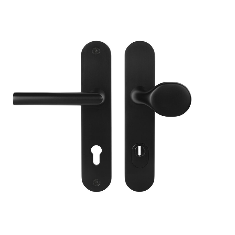 Okucia zabezpieczające MP MPK - SECURO A01 PLUS - SO M1 FAVORIT (F5 - Czarny mat) - z osłoną