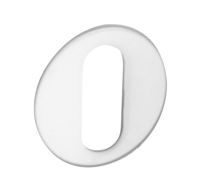 Rozeta drzwiowa MP VM - 1R (OC - chrom błyszczący)