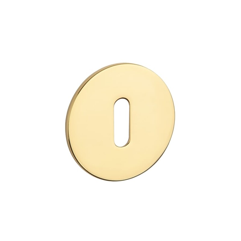 Rozeta drzwiowa MP SH - R 3SM (OLV PVD - Mosiądz polerowany lakierowany PVD)