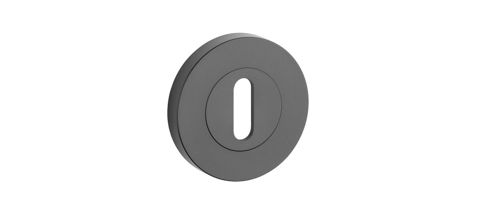 Rozeta drzwiowa MP SH - R PRO 8 MM (BS - Czarny mat)