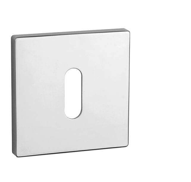 Rozeta drzwiowa MP AS - HR 5S (OC - Chrom błyszczący)