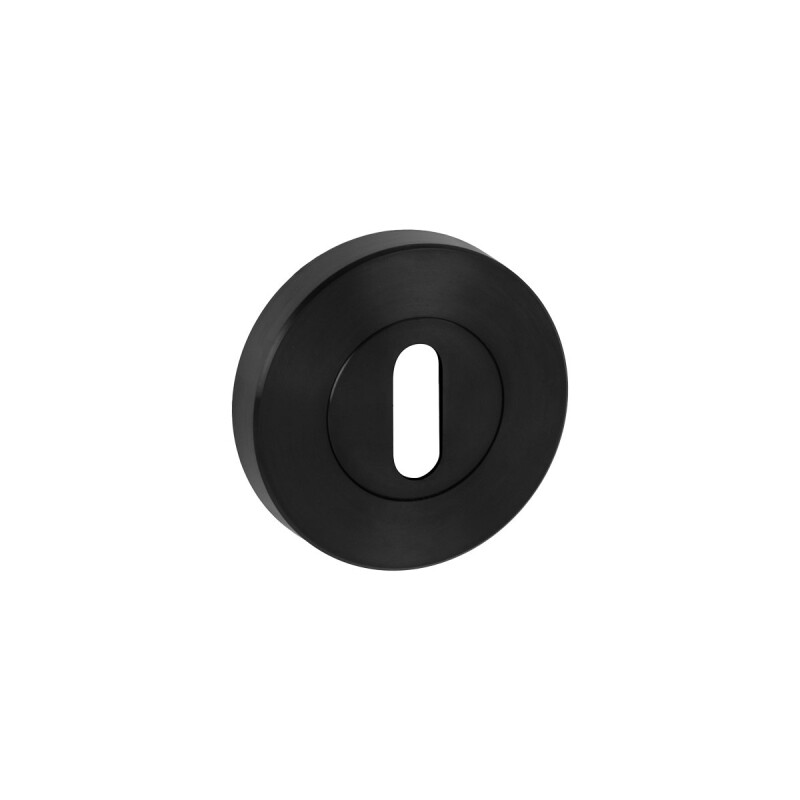 Rozeta drzwiowa MP - RS (BS PVD - Czarny mat PVD PVD)
