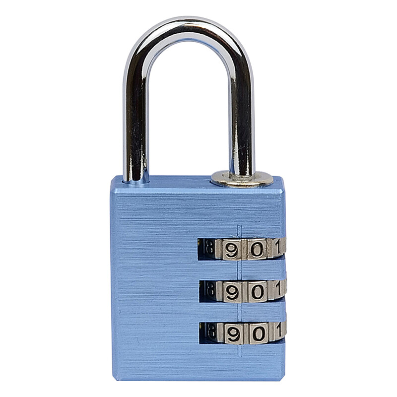 Kłódka kodowa aluminiowa z powierzchnią anodowaną RICHTER RV.12002.30.PMOD