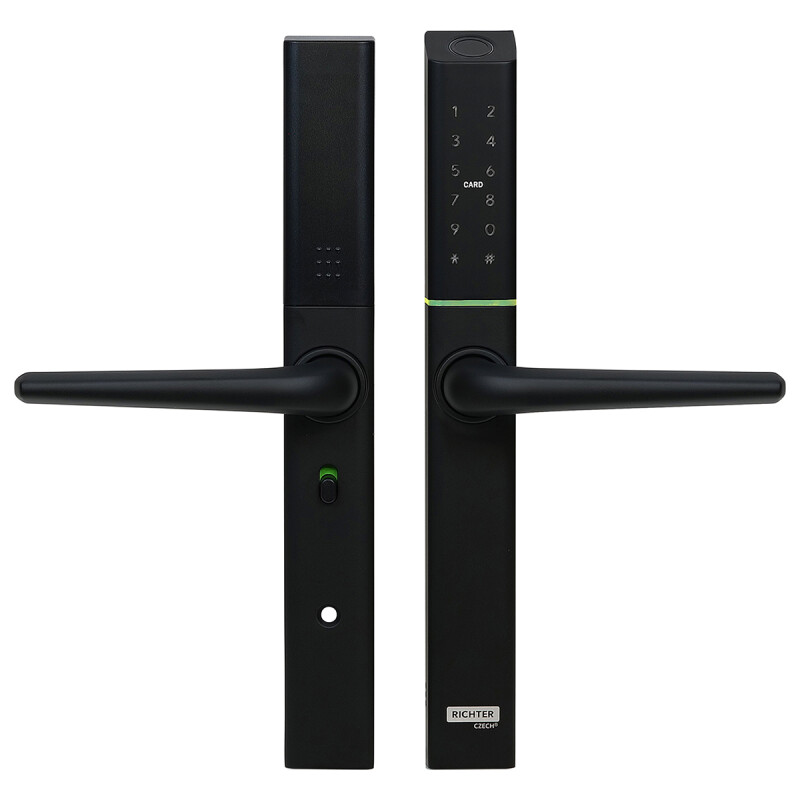 Richter digital door handle DH.S3B.CE (black)