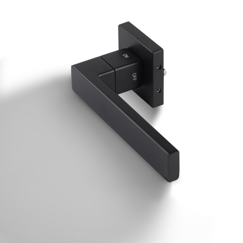 Okucia drzwiowe COBRA GAIA-S EASY LOCK (czarne)