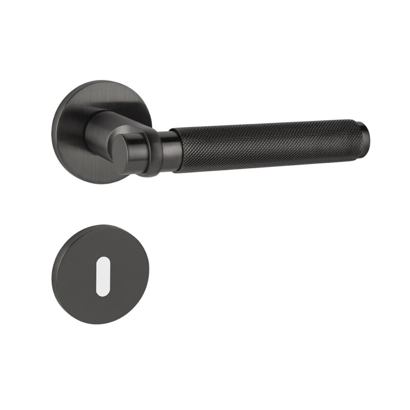 Okucia drzwiowe MP CB - GRYPS DL11 - R (matowy grafit PVD)