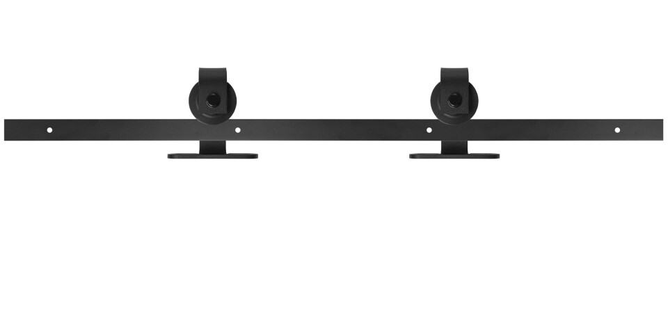 System przesuwny mp VINTAGE 3 z amortyzatorem i szyną 2m (BS - Czarny mat)