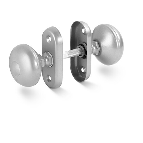 Kula do złączek ACT OV, malowana (SREBRNA)