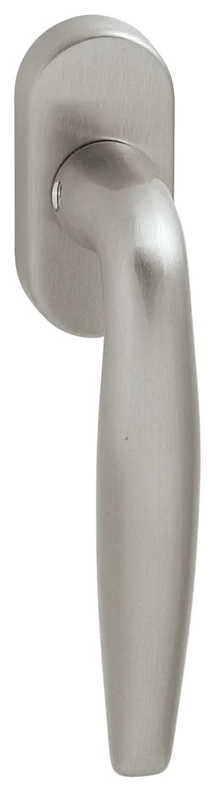 Klamka okienna europejska MP FO - DK - ELEMENT - R (ONS - Nikiel błyszczący szczotkowany)