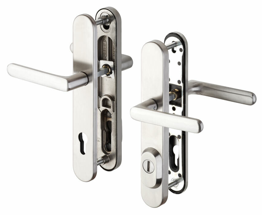 Okucia zabezpieczające ROSTEX BK RX 4-40 EXCLUSIVE III klasa (STAL NIERDZEWNA MATOWA)