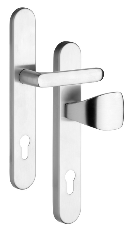 Okucia zabezpieczające ROSTEX BK RX 802-40 EXCLUSIVE III klasa (CHROMOWA STAL NIERDZEWNA)